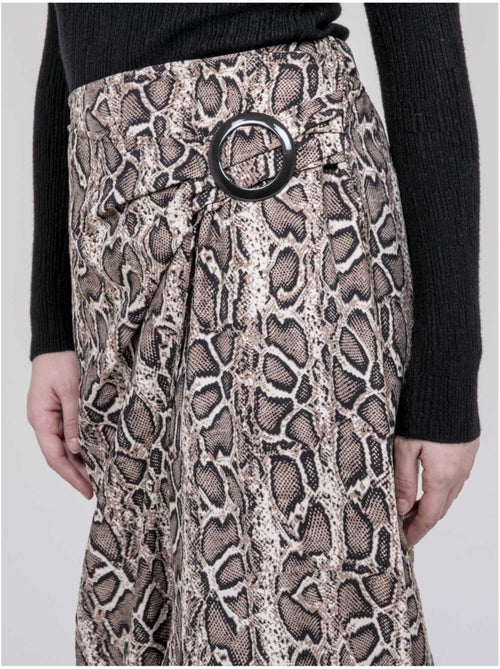 Xavia midi-rok met pythonprint - Kiabi Xavia midi-rok met pythonprint - Kiabi