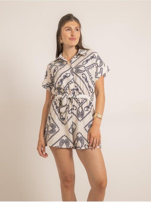 Xelene playsuit met patroon - Kiabi Xelene playsuit met patroon - Kiabi