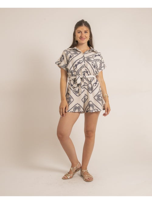 Xelene playsuit met patroon - Kiabi Xelene playsuit met patroon - Kiabi