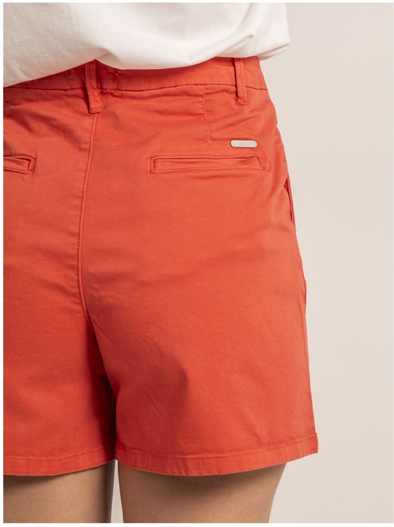 Ximene chino shorts Koraaloranje - Kiabi