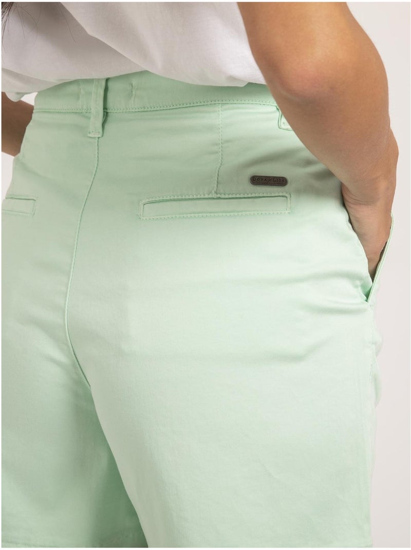 Ximene chino shorts Watergroen - Kiabi