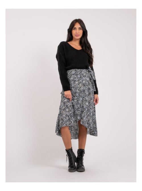 Xissa midi-rok met patroon - Kiabi Xissa midi-rok met patroon - Kiabi