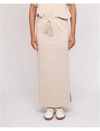 XIVELA lange fleece rok