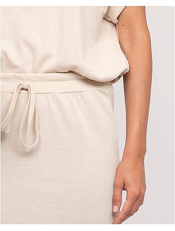 XIVELA lange fleece rok