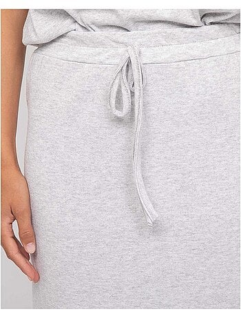 XIVELA lange fleece rok