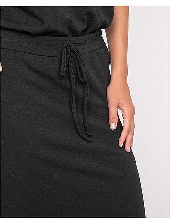 XIVELA lange fleece rok