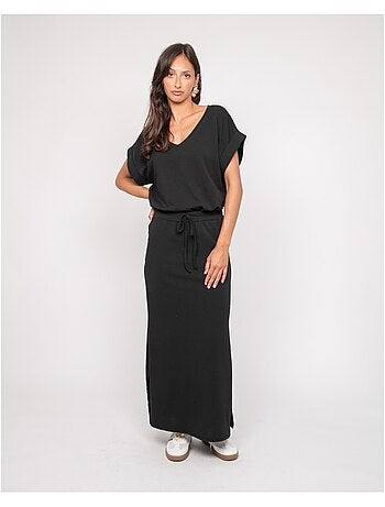 XIVELA lange fleece rok