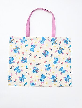 XL tote bag van stof met 'Simba'