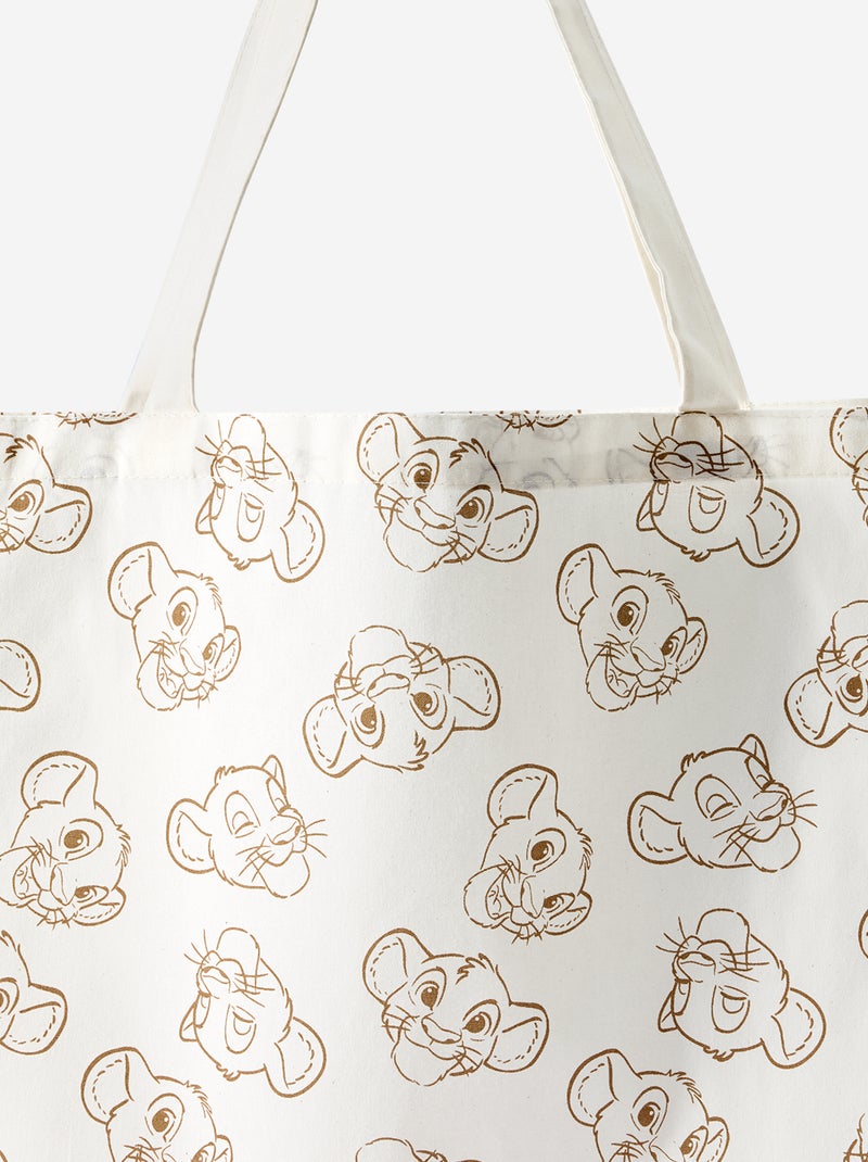 XL totebag 'De Leeuwenkoning' 'Disney' Biege - Kiabi