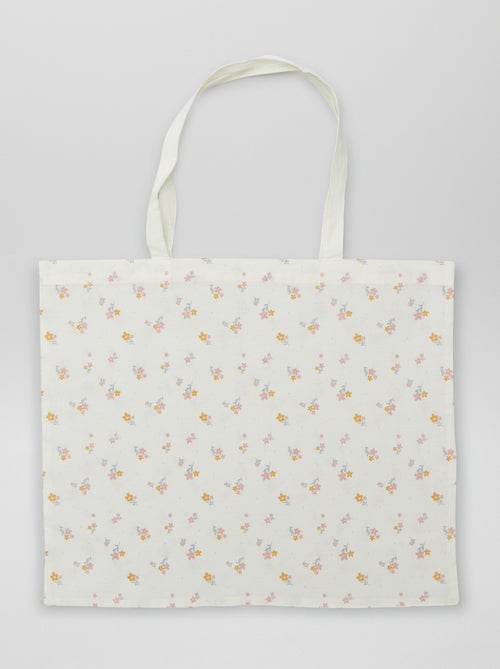 XL totebag met print - Kiabi