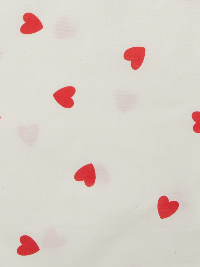 XL totebag met print ROOD - Kiabi