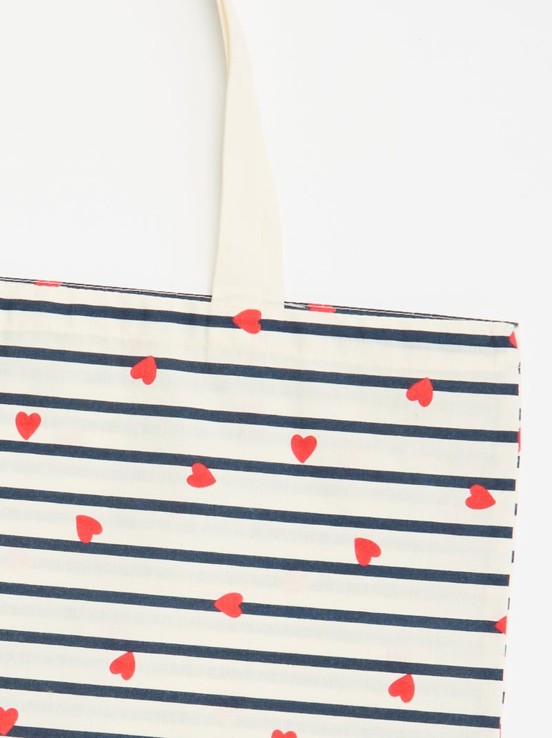 XL totebag Rood - Kiabi