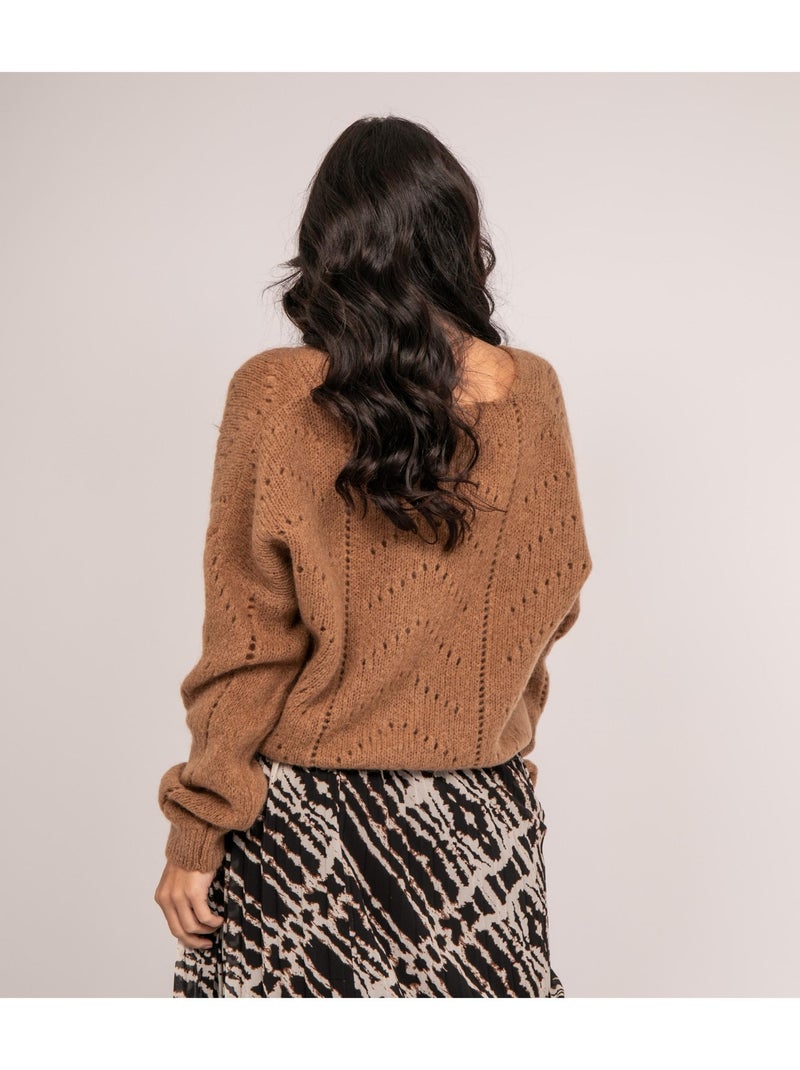 Xomalia maxi rok met patroon Zwart - Kiabi