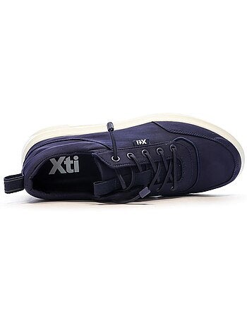 Xti 140722 marineblauwe heren sneakers