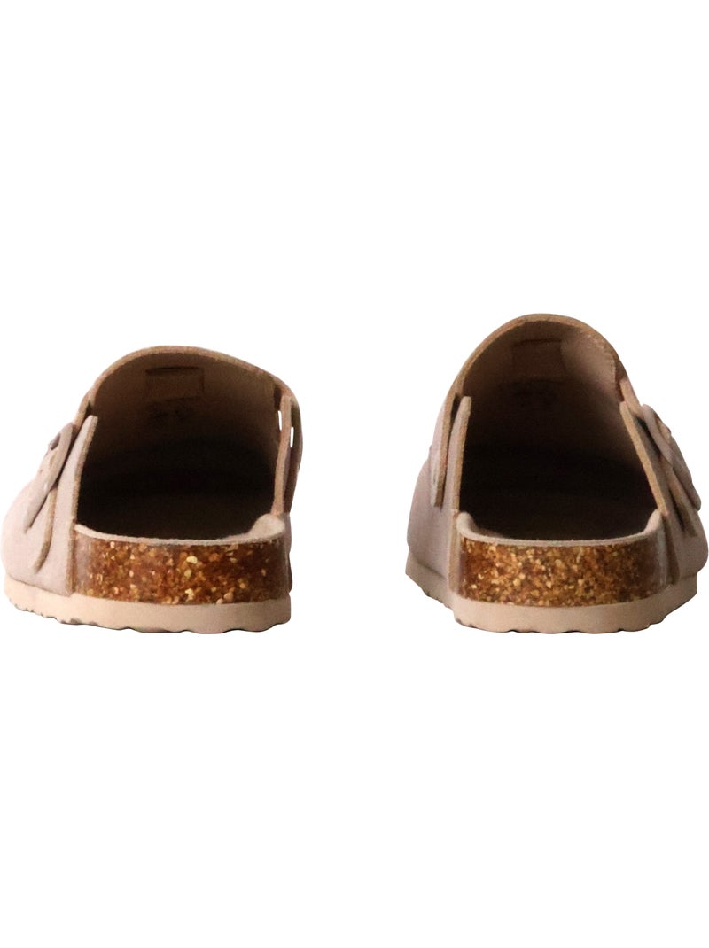 Xti 142871 Roze Klompen voor Dames Beige - Kiabi