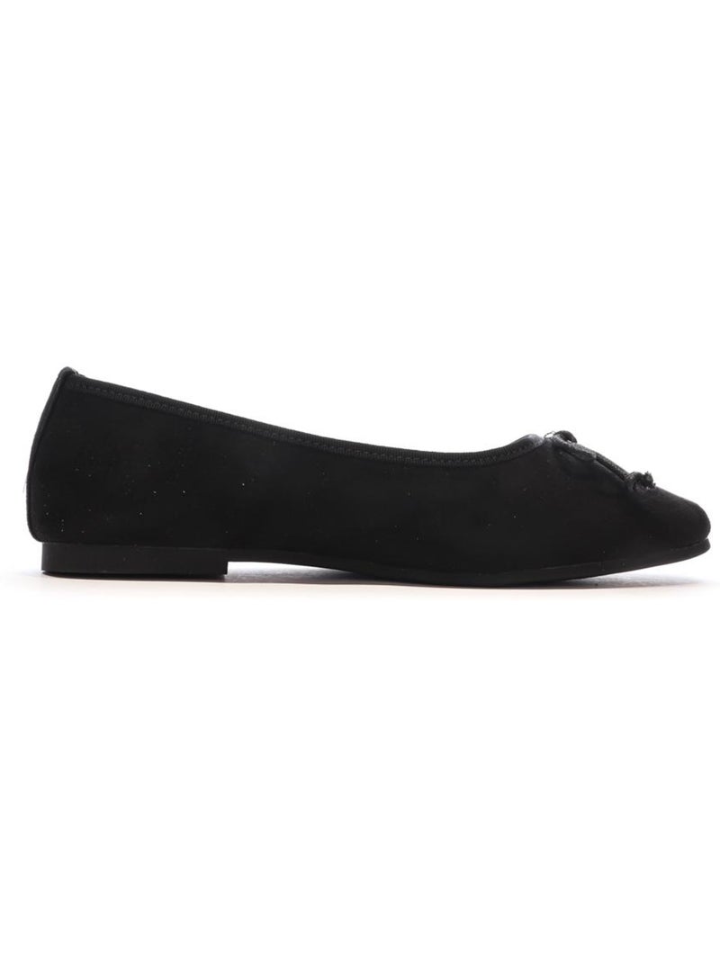 Xti 143682 zwarte ballerina's voor dames Zwart - Kiabi