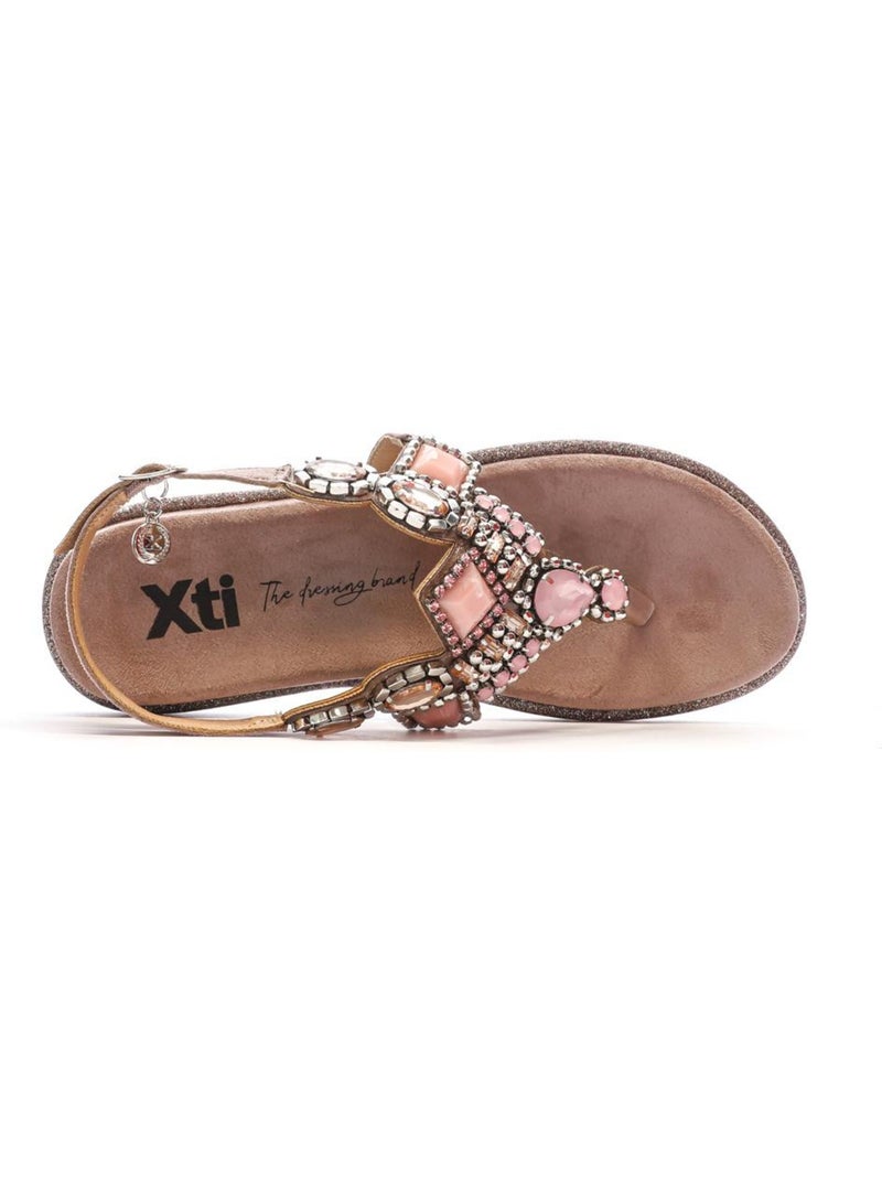XTI 144017 Nude Sandalen voor Dames Roze - Kiabi