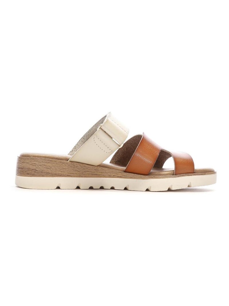 Xti 144125 camel/ecru sandalen voor dames Camel - Kiabi