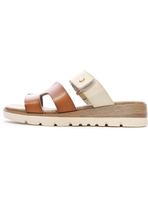 Xti 144125 Camel/Ecru Sandalen voor Dames - Kiabi Xti 144125 Camel/Ecru Sandalen voor Dames - Kiabi