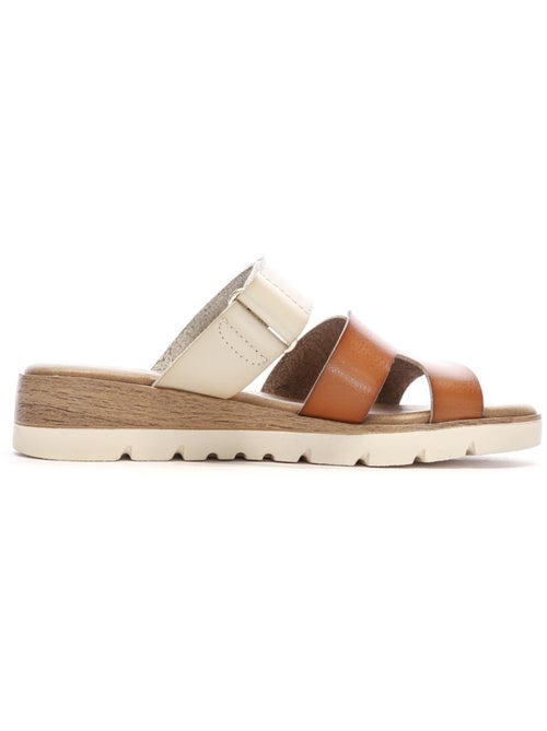 Xti 144125 Camel/Ecru Sandalen voor Dames - Kiabi Xti 144125 Camel/Ecru Sandalen voor Dames - Kiabi