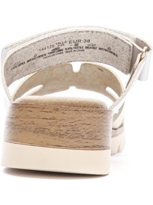 Xti 144125 Sandalen voor Dames Zilver/Goud - Kiabi Xti 144125 Sandalen voor Dames Zilver/Goud - Kiabi