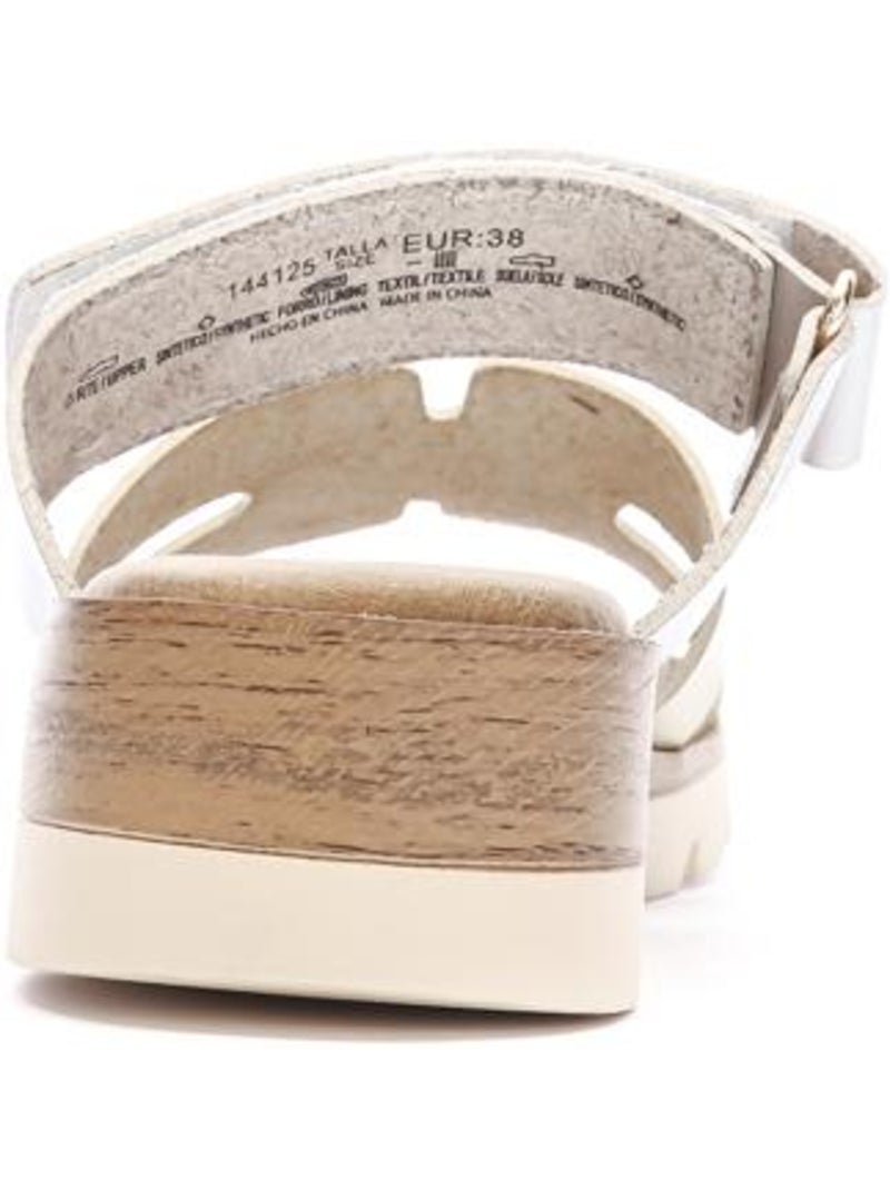 Xti 144125 Sandalen voor Dames Zilver/Goud Goud/Goudkleurig - Kiabi