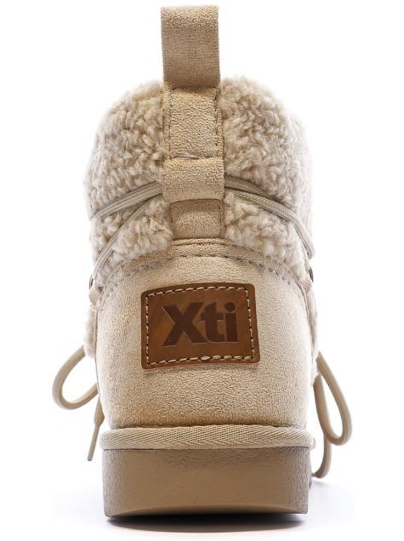 Xti 144728 Beige Dameslaarzen Beige - Kiabi