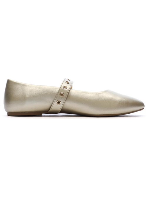 Xti 145118 gouden ballerinas voor dames - Kiabi