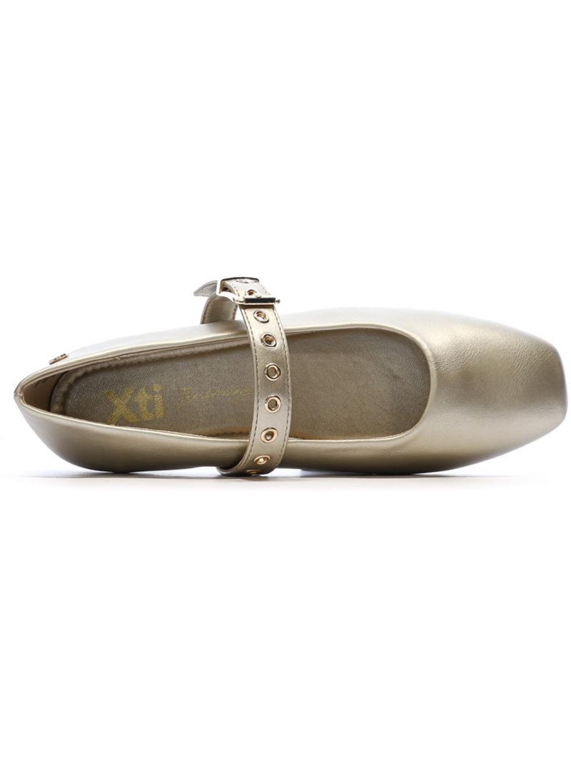 Xti 145118 gouden ballerinas voor dames Goud/Goudkleurig - Kiabi