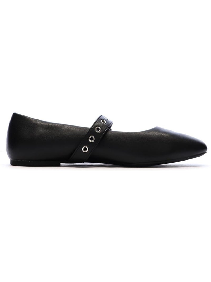 Xti 145118 zwarte ballerina's voor dames Zwart - Kiabi