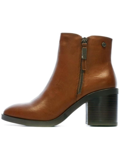 Xti 42914 Bruine Enkellaarsjes voor Dames - Kiabi Xti 42914 Bruine Enkellaarsjes voor Dames - Kiabi