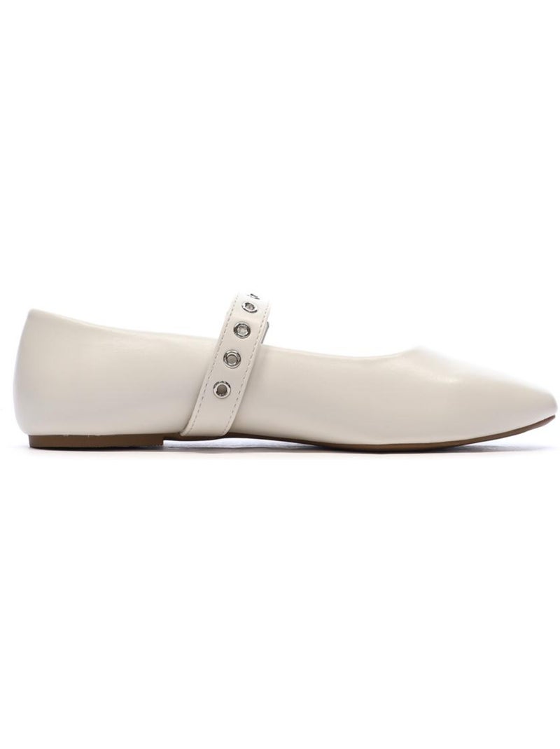 Xti ballerinas ecru dames 145118 Ecru - Kiabi