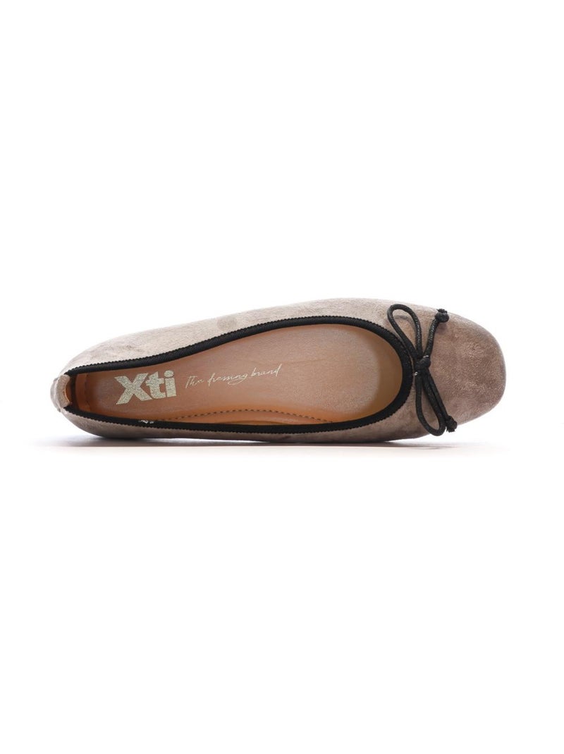 Xti Ballerinas Grijs Dames 143682 Zilvergrijs - Kiabi