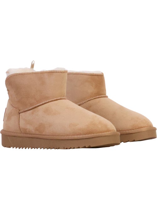 Xti Beige Dameslaarzen 44436 - Kiabi Xti Beige Dameslaarzen 44436 - Kiabi
