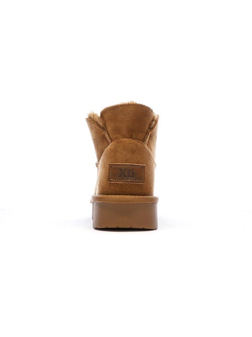 Xti Camel Enkellaarzen voor Dames en Meisjes - Kiabi Xti Camel Enkellaarzen voor Dames en Meisjes - Kiabi