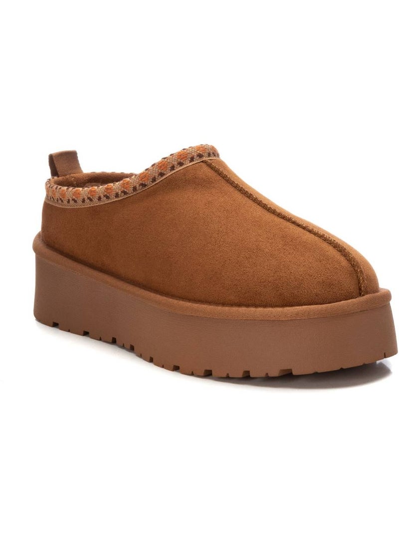 Xti Camel Microfiber Dames Pantoffels Camel - Kiabi