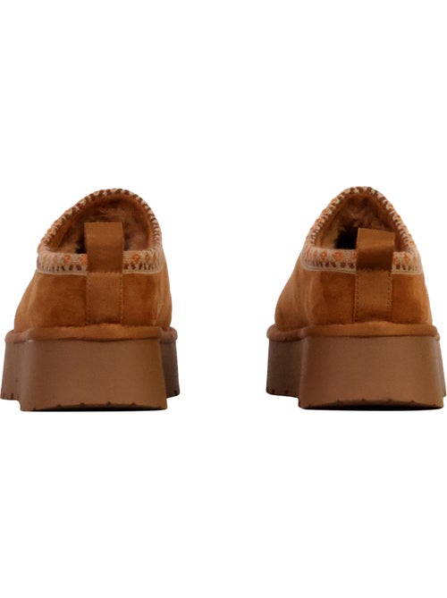 Xti Camel Microfiber Dames Pantoffels - Kiabi Xti Camel Microfiber Dames Pantoffels - Kiabi