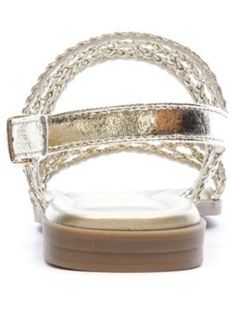 Xti Gouden Sandalen voor Dames Goud/Goudkleurig - Kiabi