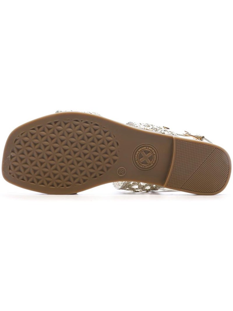 Xti Gouden Sandalen voor Dames Goud/Goudkleurig - Kiabi