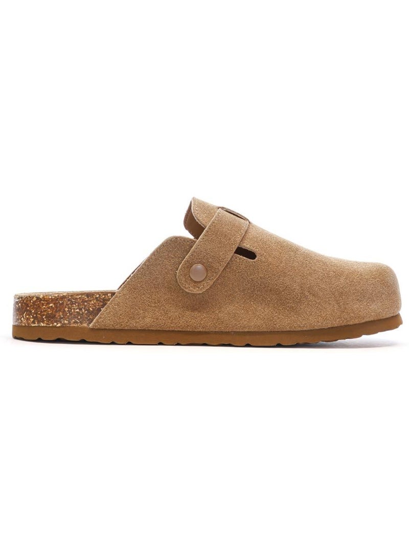 Xti Heren Sabots Camel 144138 Cappuccinobruin - Kiabi