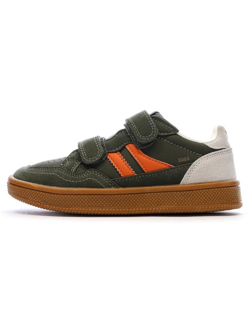 Xti Jongens Sneakers Kaki/Oranje 151408 - Kiabi Xti Jongens Sneakers Kaki/Oranje 151408 - Kiabi