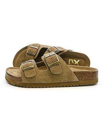 Xti leren sandalen bruin dames 142552