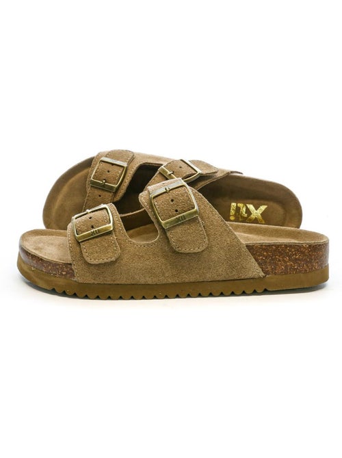Xti Leren Sandalen Bruin Dames 142552 - Kiabi