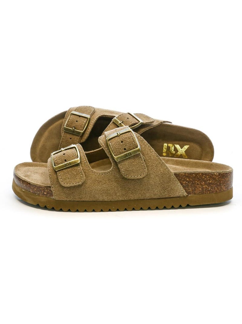 Xti Leren Sandalen Bruin Dames 142552 Camel - Kiabi