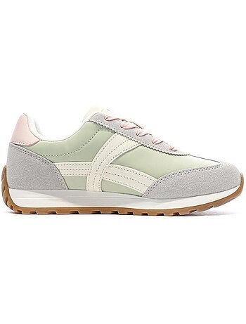Xti meisjes sneakers grijs/groen 153011