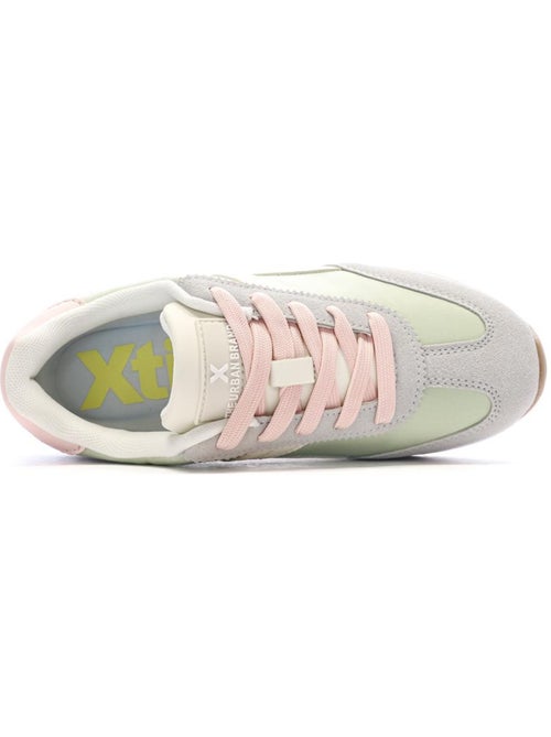 Xti meisjes sneakers grijs/groen 153011 - Kiabi Xti meisjes sneakers grijs/groen 153011 - Kiabi