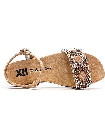 Xti sandalen dames camel 143997