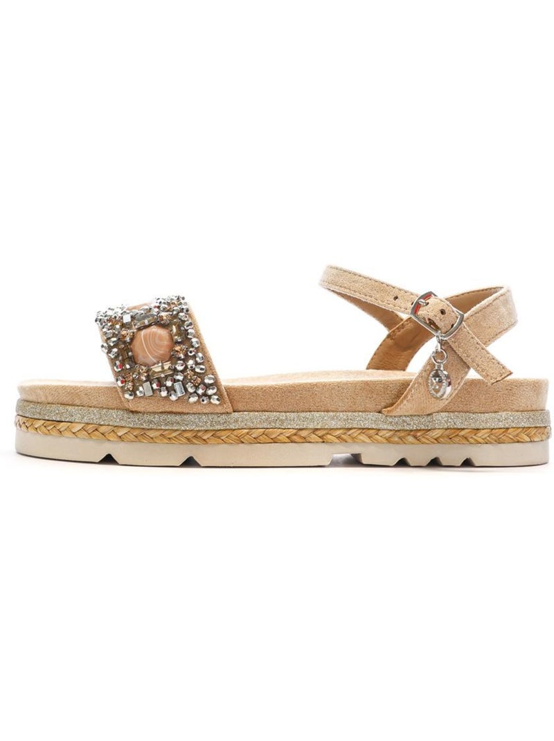 XTI Sandalen Dames Camel 143997 Cappuccinobruin - Kiabi