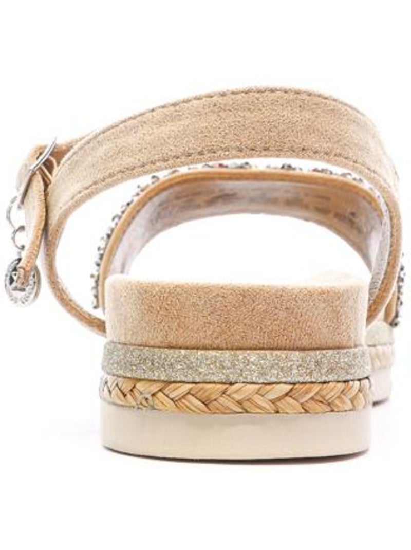 XTI Sandalen Dames Camel 143997 Cappuccinobruin - Kiabi