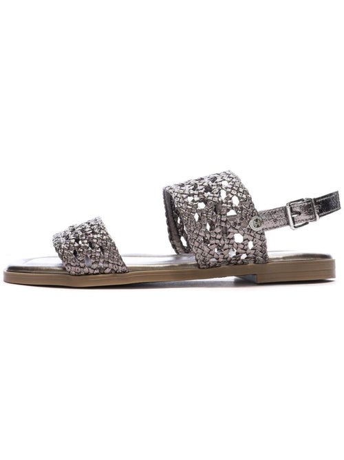 Xti Zilveren Sandalen voor Dames Loodgrijs - Kiabi